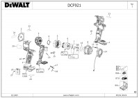 DeWalt DCF921N-XJ IMPACT WRENCH Spare Parts